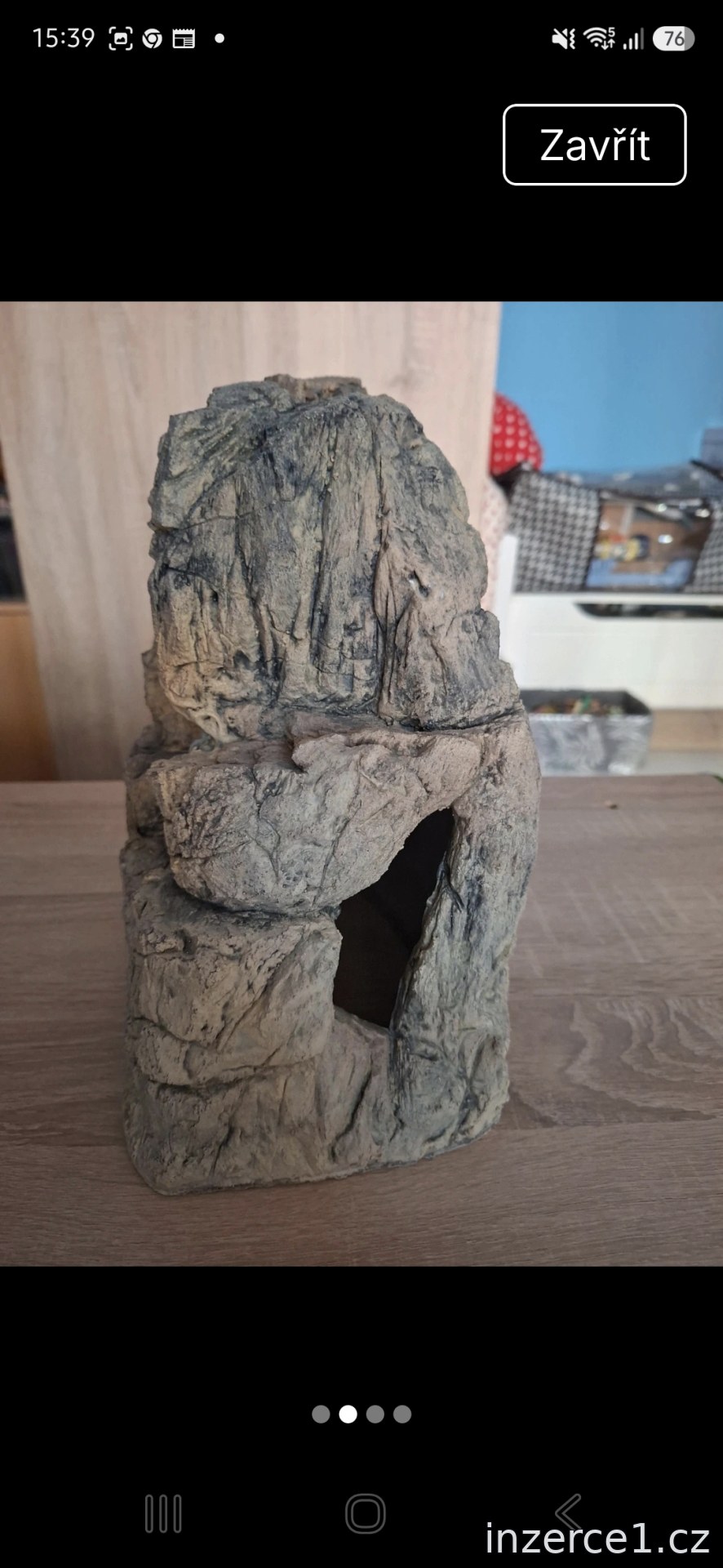 Skála do akvaria – fotografie 2