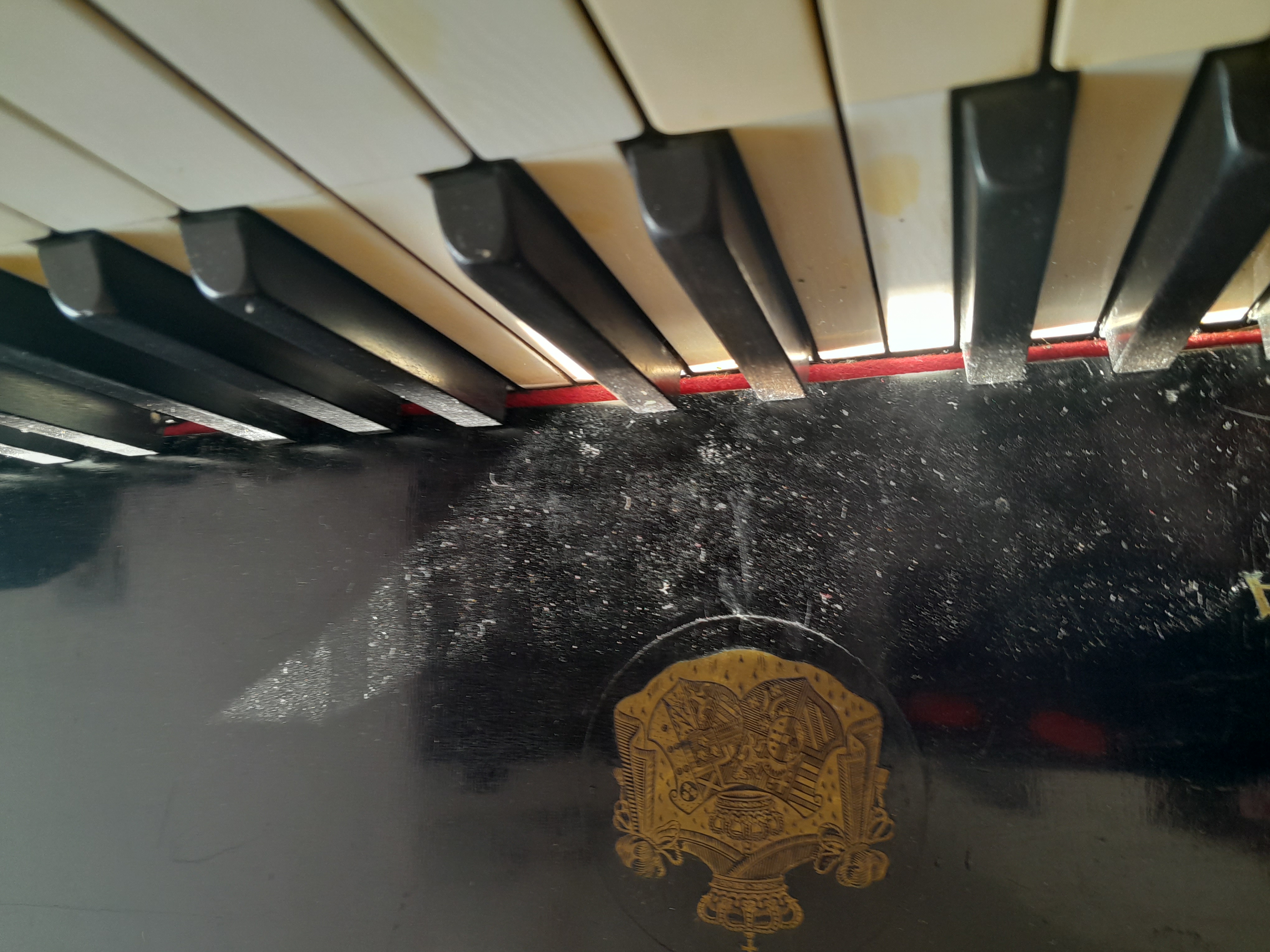 Starožitné piano Carl Dörr – fotografie 2